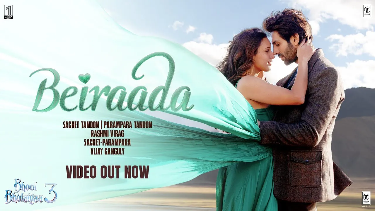 Beirada Lyrics - Sachet Tandon, Parampara | Bhool Bhulaiyaa 3